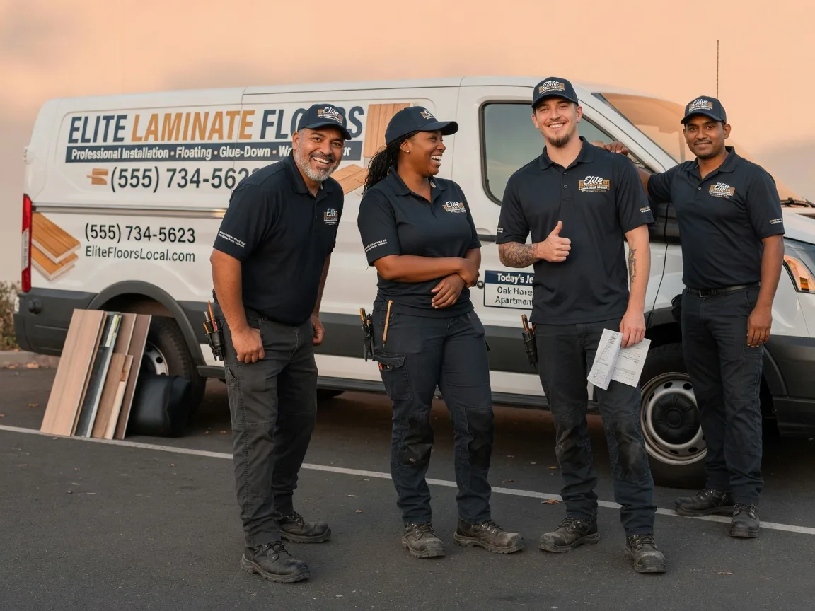 Laminate flooring installation company in Milroy, IN